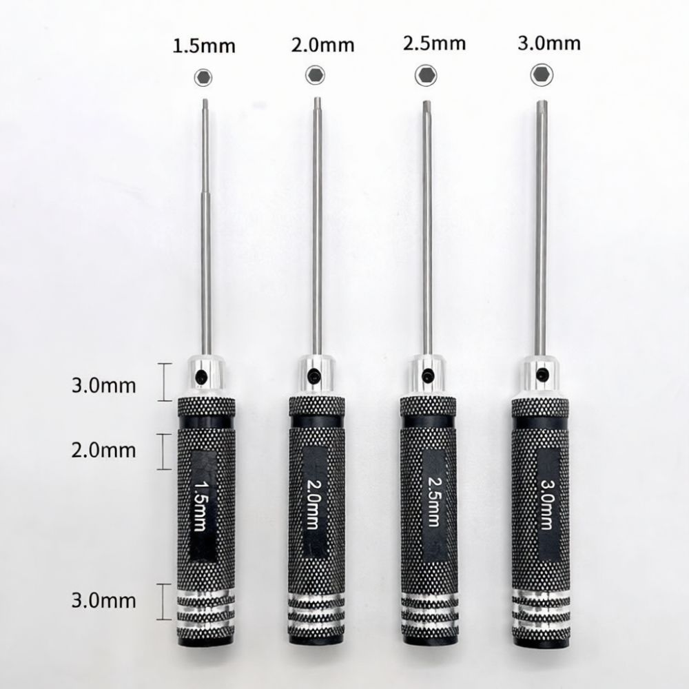 Precision Hex Screwdriver Set  - đánh giá và giá Rc Helicopter Tool Kit