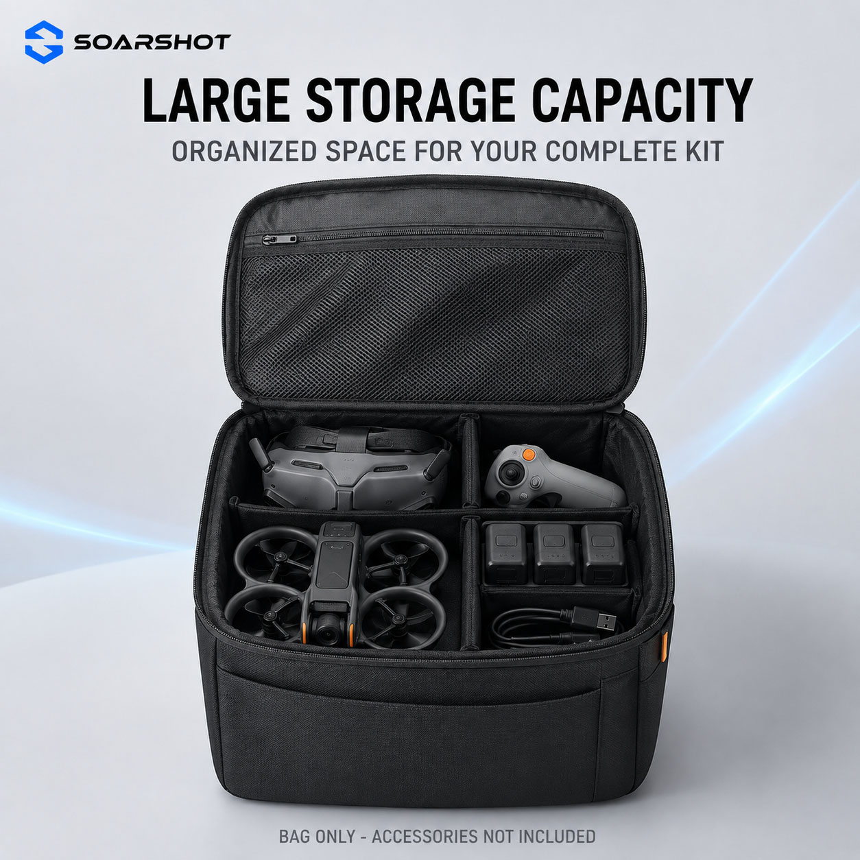 SOARSHOT Carrying Case for DJI - đánh giá và giá Rc Helicopter Bag