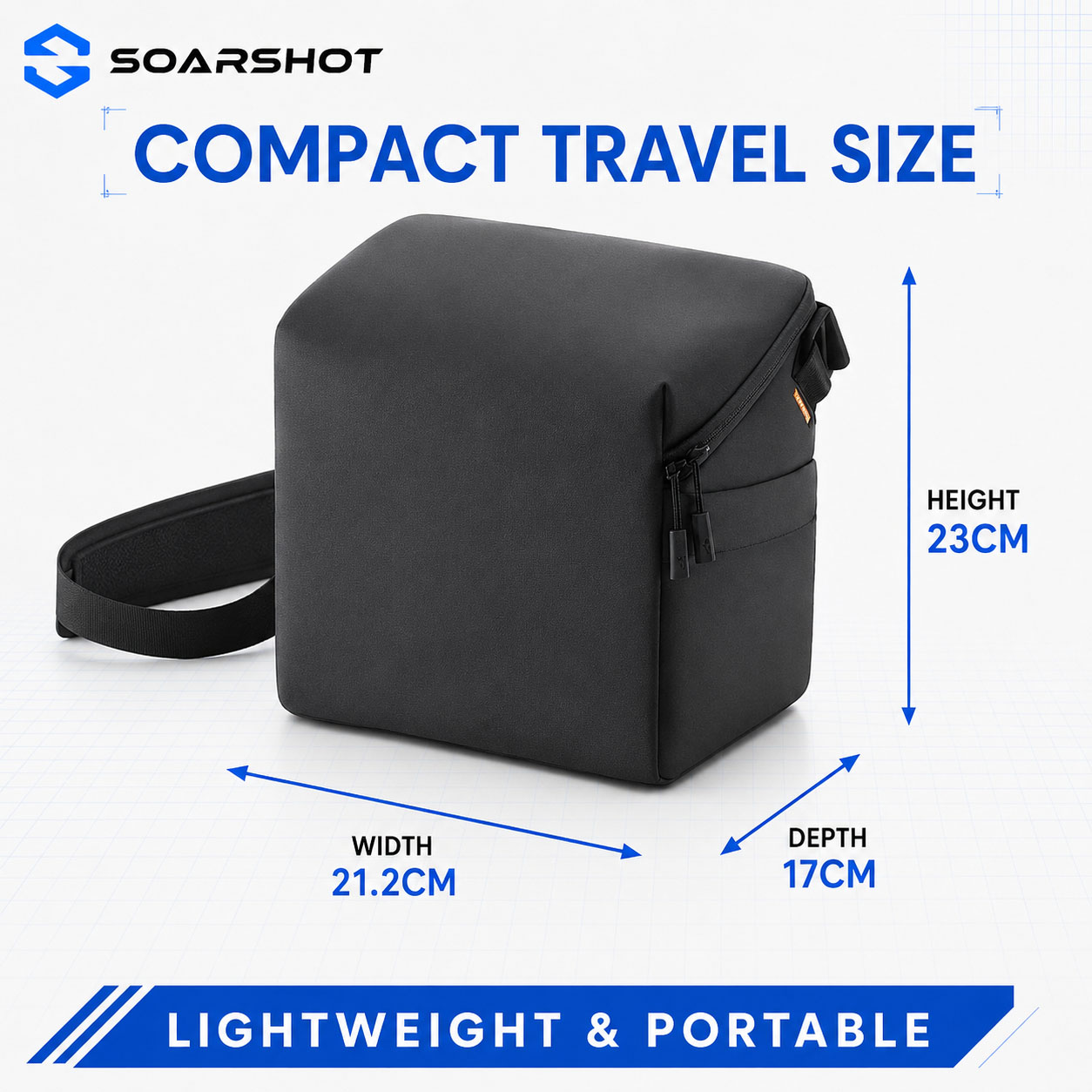 SOARSHOT Carrying Case for DJI - đánh giá và giá Rc Helicopter Bag